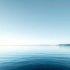 Fototapeta premium blue sky and sea