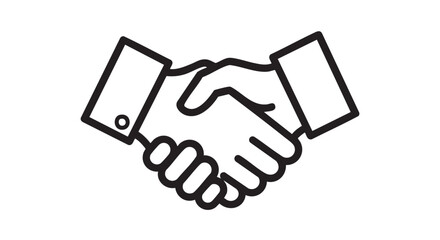 Two people shaking hands in a business setting, symbolizing partnership and agreement.