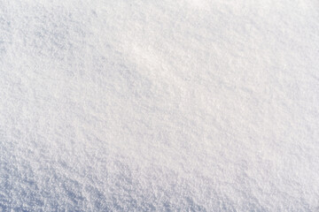 Magnificent Closeup Of Glittering Snow With Warm Luminous Accents