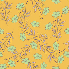seamless floral pattern