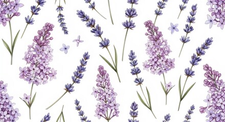 Elegant Purple Abstract Art with Soft Modern Tones
