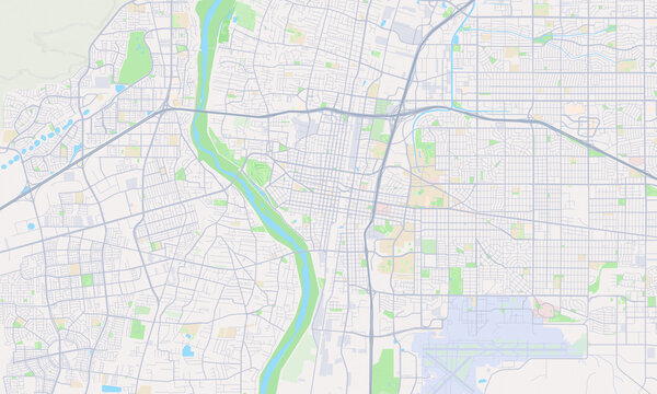 Albuquerque New Mexico map
