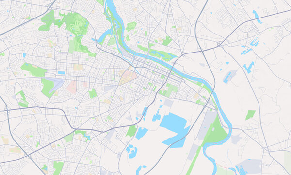 Augusta Georgia map