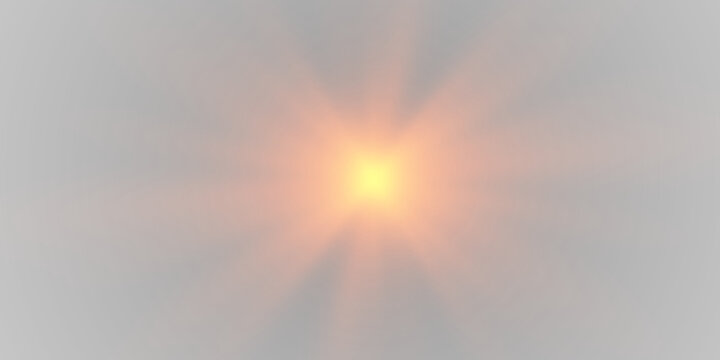 &laquo;Radiant transparent yellow glow effect with golden bokeh&raquo;