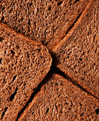rye bread texture. bakery background.