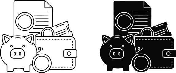 Money and Savings Concept