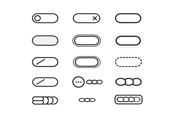 Obraz premium Chips count generation overflow image icon simple vector halo highlight close state