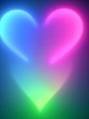 abstract background with hearts, valentine's day 