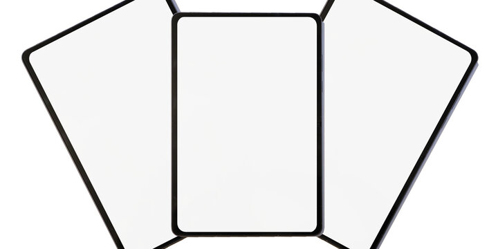 Background image of three tablets