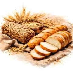 bread and wheat