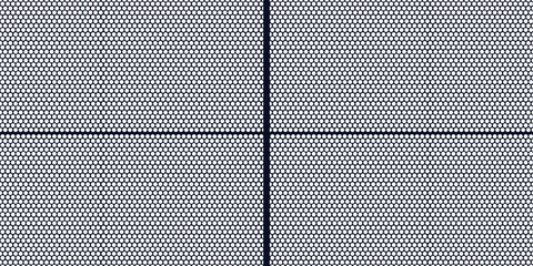 Grill mesh pattern with metal texture for speaker and micro hole background or seamless net by black grid and circle grate steel screen.