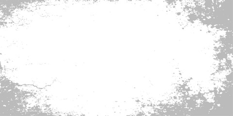 Fototapeta premium Abstract grunge vector design featuring a dark vintage texture with an ink splash border and paint splatter stains on a black floral pattern background