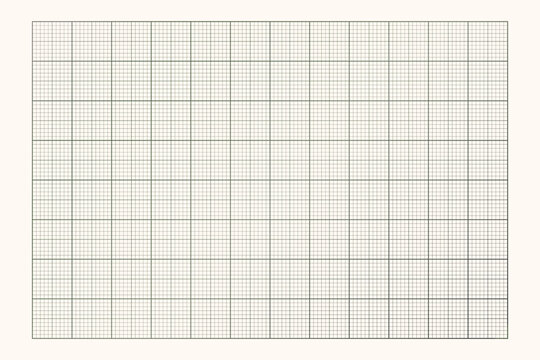Millimeter graph paper grid. Abstract squared background. Geometric pattern for school, technical engineering line scale measurement. Lined blank for education isolated on transparent background.