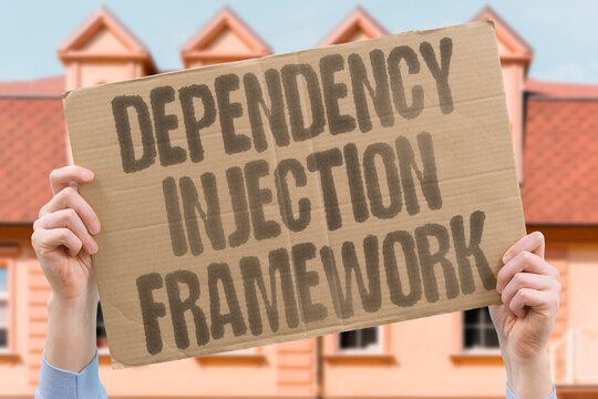 "Dependency Injection Framework" Tools automate dependency management. DEPENDENCY. INJECTION. FRAMEWORK. TOOLS. AUTOMATE.
