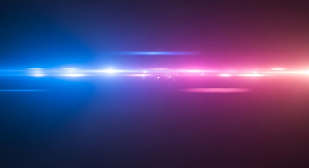 Abstract light spectrum with blue purple and red gradient