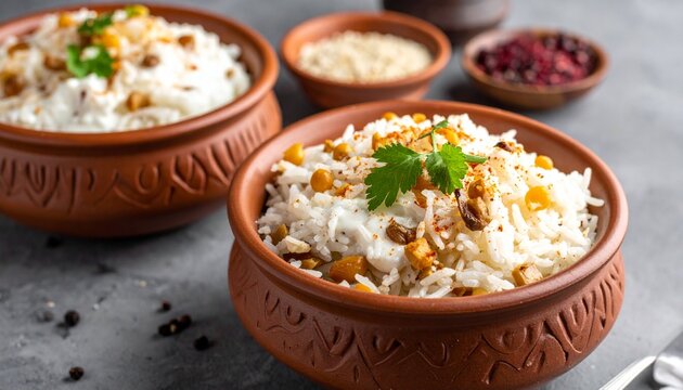 Himachali Tudkiya Bhat. Traditional Indian Food