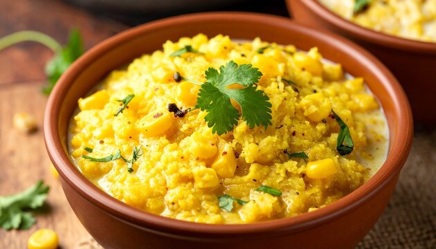 Madhya Pradesh Bhutte ka Kees. Traditional Indian Food