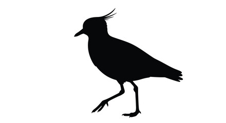 Obraz premium Simple black and white illustration of a chef holding a spoon