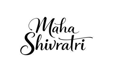Mahashiv Ratri Typography © Vijay648254
