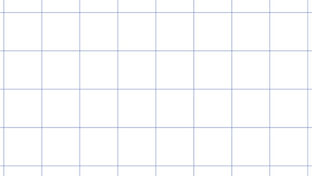 Simple grid pattern with blue vertical and horizontal lines on a white background