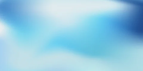Fotobehang Kunst Soft Blue Gradient Abstract Background With Gentle Light Blur and Minimal Texture.  © Pixel Corner
