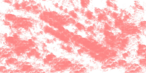 Abstract red cloud texture on Transparent background.