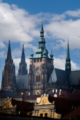 Obraz premium church of our lady before tyn in prague
