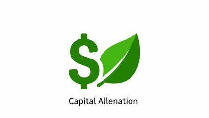 Green dollar sign with leaf logo.