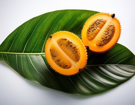 caricaceae fruit and leaves