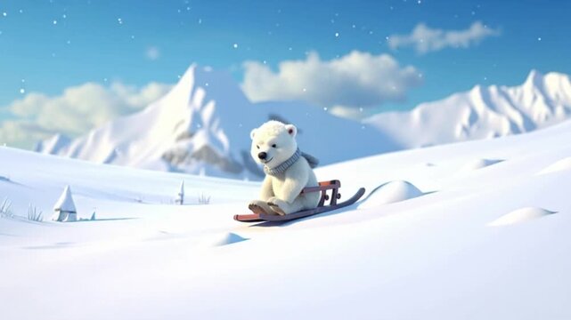 Niedlicher Eisb&auml;r