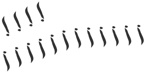 Obraz premium Footprints of Snake, Traces of a Reptilia on white background. Snakes silhouette animal tracks. Vector illustration. EPS10.