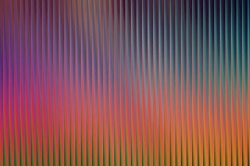 Obraz premium Abstract background with vertical corrugated lines and vibrant gradient colors modern texture dynamic visual effect