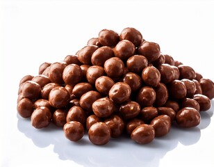 Obraz premium pile of chocolate covered peanut clusters