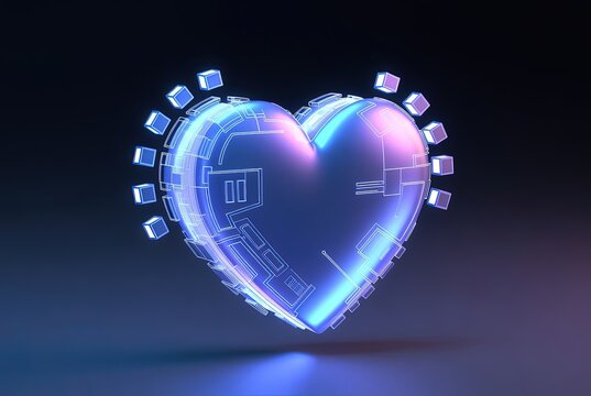 Digital heart with circuit design