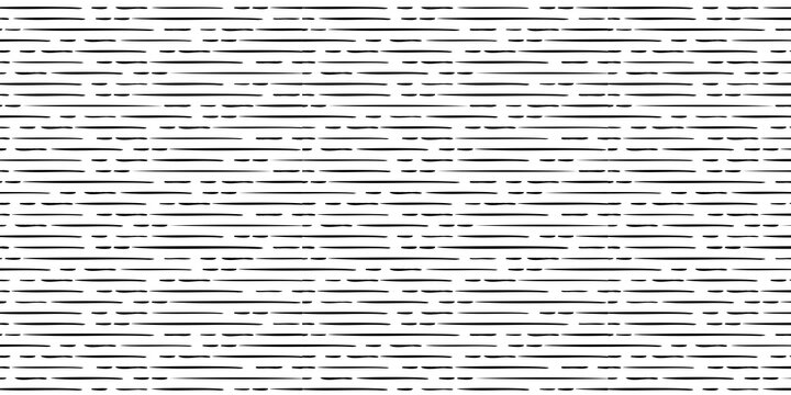 horizontal black and white dashed lines pattern texture transparent background