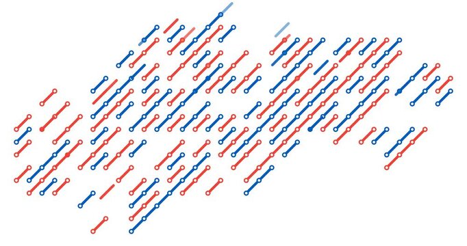 Minimalist Design Diagonal Lines Slide Out Slovakia Map