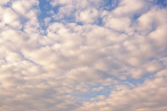 blue sky with clouds