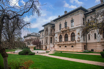 Obraz premium Cotroceni Palace in Administrative Building in Romanian capital, Bucharest