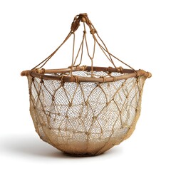 Fototapeta premium Fine mesh shrimp catcher basket provides efficient collection durability and gentle handling for seafood processing
