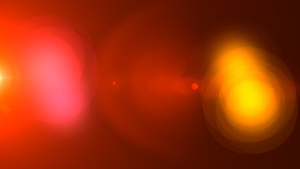 Golden sun flare.bright warm glow lens.abstract design