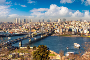 Obraz premium Panoramic view of Istanbul