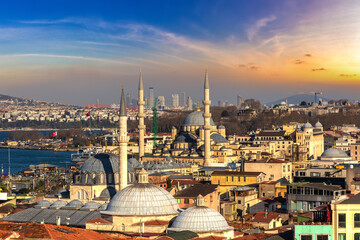 Fototapeta premium Panoramic view of Istanbul