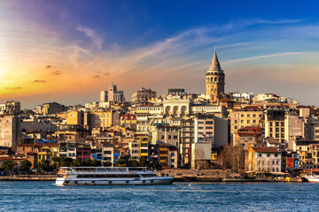 Obraz premium Cityscape of Istanbul, Turkey