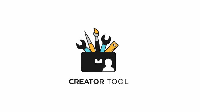 Creator tool icon with toolbox.