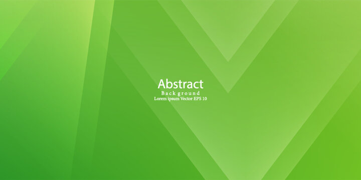 Abstract geometric background. Natural green gradient background. Suit for banner, web, brochure, pamflet and presentation