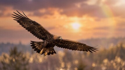 Obraz premium eagle in the sky