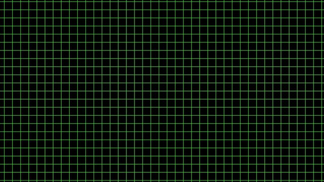 Seamless Neon Green Grid Pattern on Black Background image photo