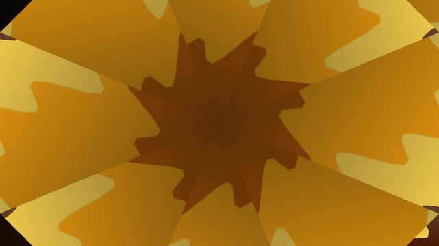 Dynamic motion graphics illustration featuring wave patterns in a 4K resolution display