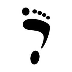 Feet of people silhouette image