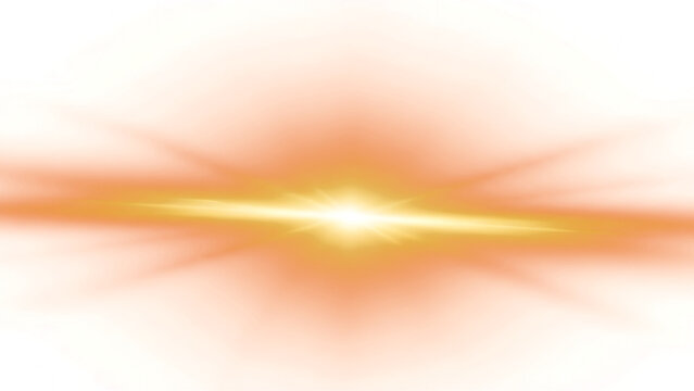 Soft warm haze creating a cinematic glowing atmosphere, dreamy light effect isolated on a transparent background.